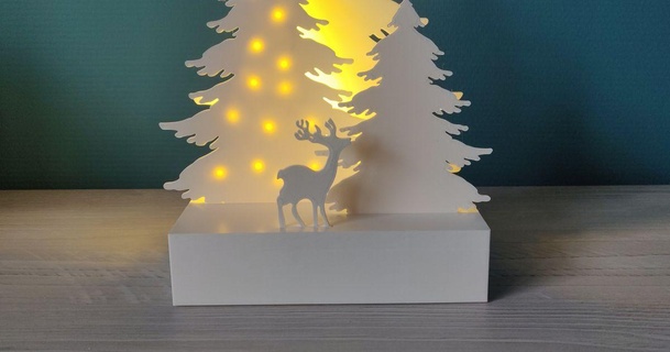 Natale decorazione pieter Scarica gratuito stl modello printablescom 3d Modelli arte design 2d piatti loghi decorazioni natalizie luci ornamento natale 3d print model - Mito3D