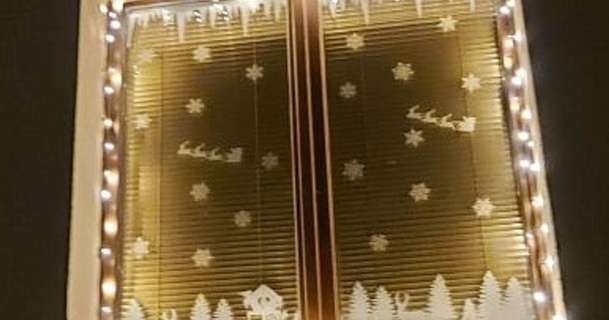 dekorace okna noce wejrice download free stl model printablescom 3d models seasonal designs winter & christmas year's 3d print model - Mito3D