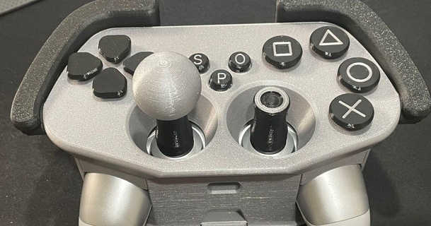 ps4 caso bainha adaptador cisco baixar livre stl modelo printablescom 3d modelos aparelhos vídeo jogos controlador controle Nintendo 3d print model - Mito3D