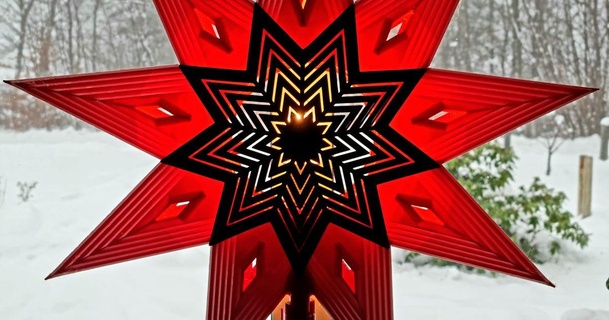 Natal Estrela ikea str la beijo baixar livre stl modelo printablescom 3d modelos sazonal designs inverno decorações Enfeite natal 3d print model - Mito3D
