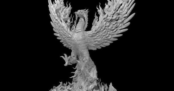 dragon phoenix mz4250 download free stl model printablescom 3d models toys & games board bird 3d print model - Mito3D
