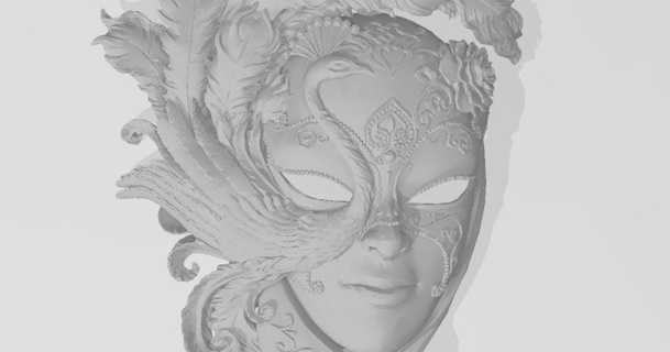 venice mask peter farell download free stl model printablescom 3d models costumes & accessories cosplay general eyes italy peacock 3d print model - Mito3D