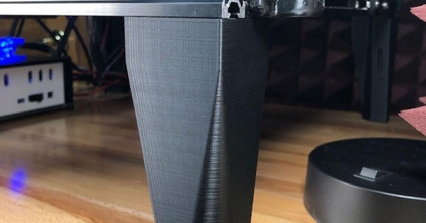 canto perna 2020 extrusão 120mm cs Wilson estampas baixar livre stl modelo printablescom 3d modelos impressoras Atualizações 2020extrusion pernas 2040extrusion 3d print model - Mito3D