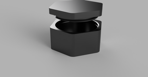 30mm hexagonal caja confundido descargar gratis stl modelo imprimiblescom 3d modelos casa casa equipo caja hexagonal 3d print model - Mito3D