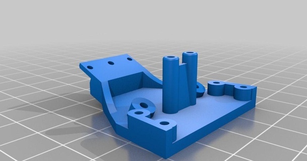 losi mini-t skid plate mclark download free stl model printablescom 3d models hobby & makers rc robotics minit openrc rccar 3d print model - Mito3D