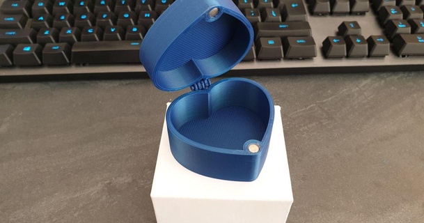 heart ringbox pin ravingdiode download free stl model printablescom 3d models fashion accessories box ring 3d print model - Mito3D
