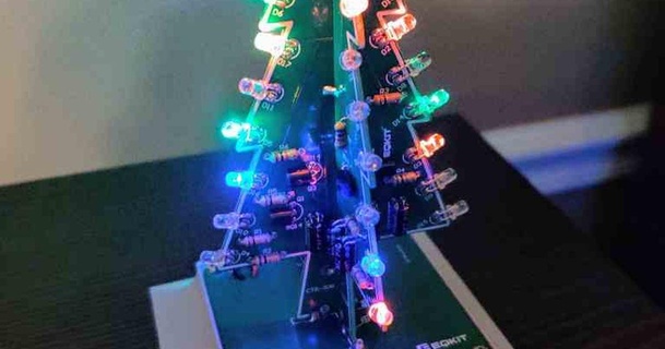 rgb conduziu Natal árvore ficar pé John baixar livre stl modelo printablescom 3d modelos passatempo fabricantes Ideias arvore natal 3d print model - Mito3D