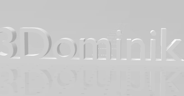 logo 3dominik Scarica gratuito stl modello printablescom 3d Modelli arte design 2d piatti loghi 3d print model - Mito3D