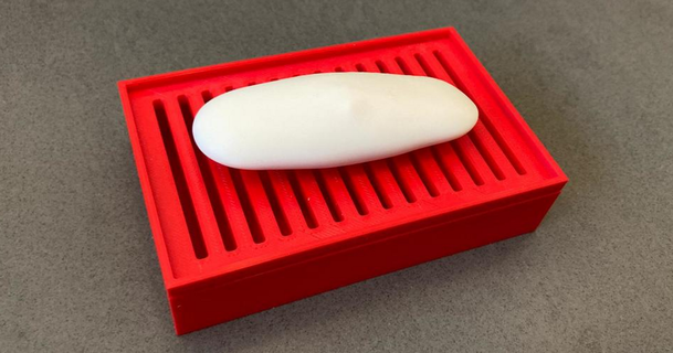 sencillo jabón caja Thomas francotirador descargar gratis stl modelo imprimiblescom 3d modelos casa baño plataforma improvisada Jabonera 3d print model - Mito3D