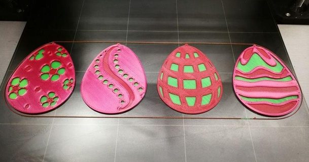 renkli düz Paskalya yumurtalar el Carlos indir Bedava stl model printablescom 3d modeller ev halkı ekipman küpe yumurtası Yumurta nsfw 3d print model - Mito3D