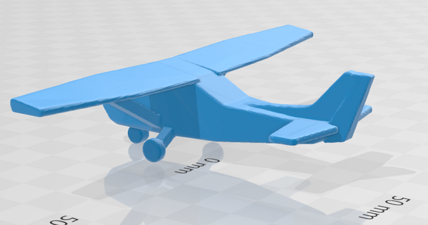 cessna 172 logan download free stl model printablescom 3d models toys & games vehicles aircraft airplane cessna172 cessnaskyhawk 3d print model - Mito3D