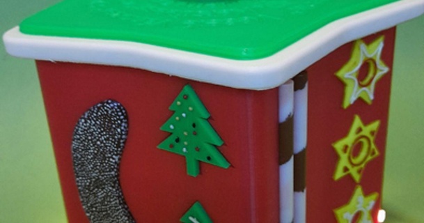 christmas cookie jar lights cutters dedoper download free stl model printablescom 3d models seasonal designs winter & year's christmasdecoration christmasgift cookiecutters 3d print model - Mito3D