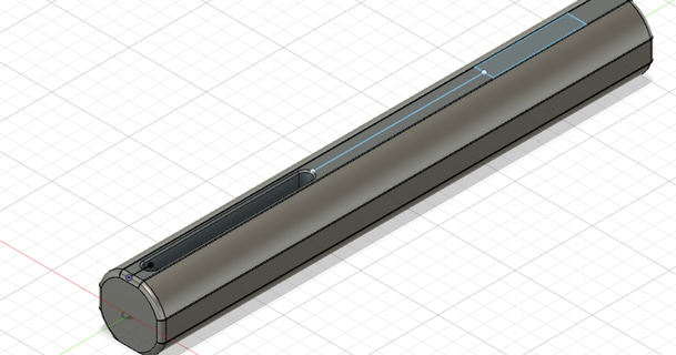 mangueira longa bastão focinho baixar livre stl modelo printablescom 3d modelos Esportes ar mergulho técnico 3d print model - Mito3D