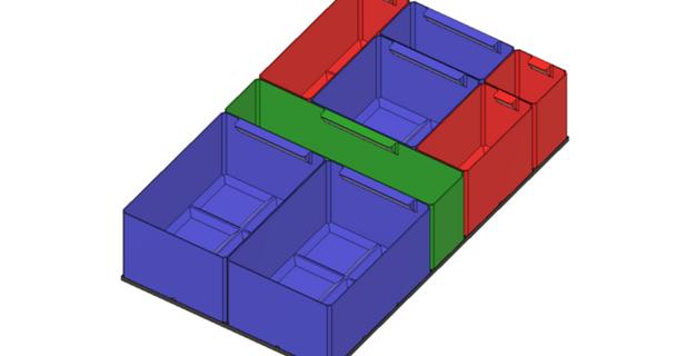 ikea helmer box sponge download free stl model printablescom 3d models hobby & makers organizers grid label 3d print model - Mito3D