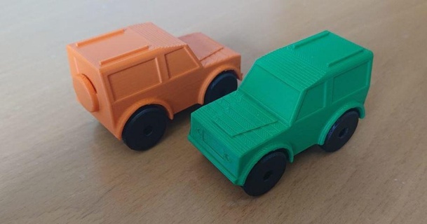 sbarcare rover difensore Stampa posto venti Scarica gratuito stl modello printablescom 3d Modelli giocattoli Giochi all'aperto babysafe landrover Land Rover mve 3d print model - Mito3D