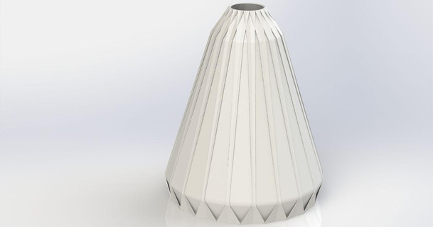 ceiling lamp lamella raphael download free stl model printablescom 3d models household decor lampshade light 3d print model - Mito3D