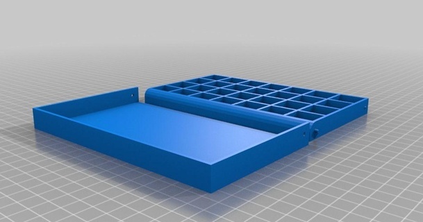 4 semaines pilule boîte organisateur jivens Télécharger libre stl modèle imprimablescom 3d modèles Ménage maison équipement personnalisé 3d print model - Mito3D