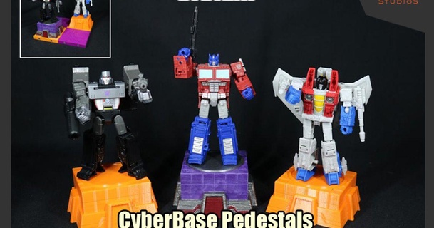 cyberbase pedestals class transformers funbie studios download free stl model printablescom 3d models toys & games core display stand 3d print model - Mito3D