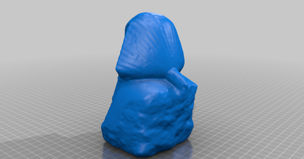great sphinx giza generated revopoint pop plaprinter download free stl model printablescom 3d models world & scans people art egypt pharaoh 3d print model - Mito3D