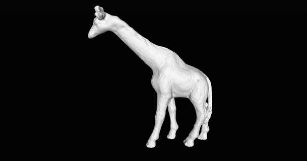 giraffa generato revopoint pop plastificatore Scarica gratuito stl modello printablescom 3d Modelli mondo scansioni animali animale 3d print model - Mito3D
