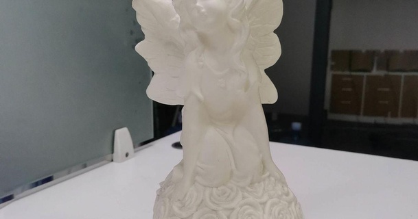 Fata ragazza generato revopoint pop plastificatore Scarica gratuito stl modello printablescom 3d Modelli arte design sculture angelo 3d print model - Mito3D
