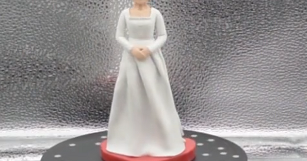 Barbie sposa generato revopoint pop plastificatore Scarica gratuito stl modello printablescom 3d Modelli mondo scansioni donne 3d print model - Mito3D