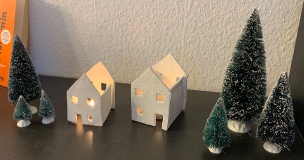 Schablonen Weihnachten Haus Modellieren Lehm nst download frei stl Modell Printablescom 3d Modelle Haushalt Dekor Kerze Licht 3d print model - Mito3D