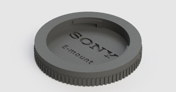 posteriore lente cap Sony mount lxo Scarica gratuito stl modello printablescom 3d Modelli gadget foto video eodotto copriobiettivo backlenscap sonnex 3d print model - Mito3D