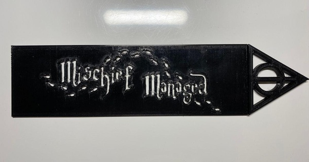 harry potier signet Mikl Télécharger libre stl modèle imprimablescom 3d modèles art conception 2d assiettes logos Harry Potter 3d print model - Mito3D