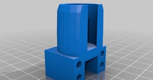 hose mount tioh download free stl model printablescom 3d models hobby & makers rc robotics gardenhose neck robot 3d print model - Mito3D
