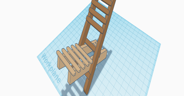 pieghevole mazzo sedia w2media Scarica gratuito stl modello printablescom 3d Modelli passatempo creatori idee campeggio 3d print model - Mito3D