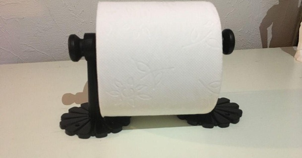flower toilet paper holder mmdk download free stl model printablescom 3d models household bathroom toiletpaper toiletpaperholder 3d print model - Mito3D