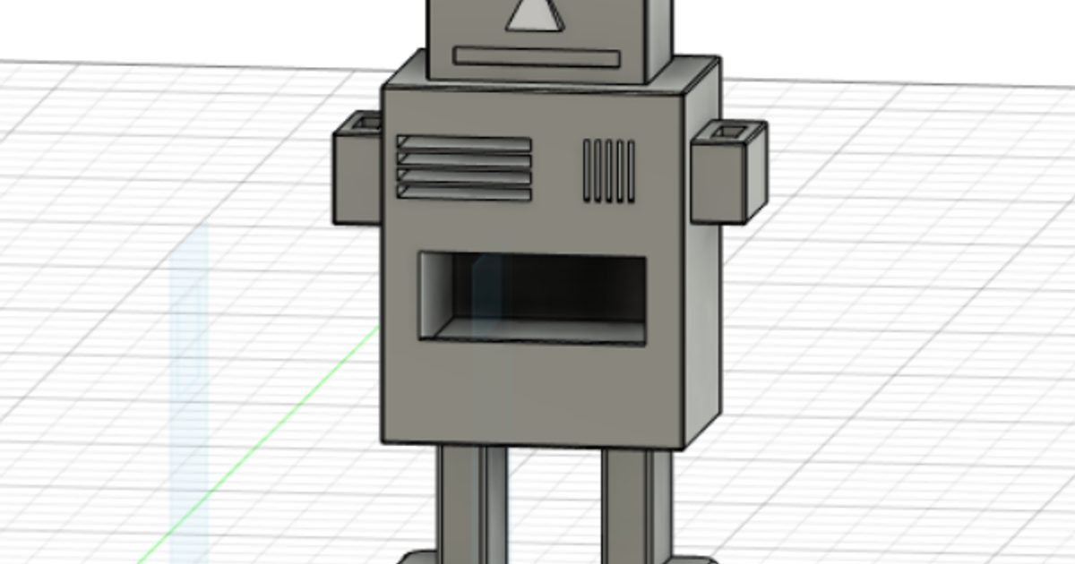 robonizator 3000 adil indir Bedava stl model printablescom 3d modeller hobi yapımcılar organizatörler şekil organizatör retro robot 3D print model - Mito3D