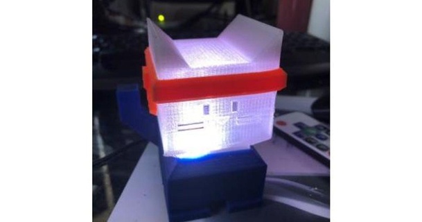 illumination cat rambo addon cain download free stl model printablescom 3d models printers - upgrades calicat esp8266 led 3d print model - Mito3D
