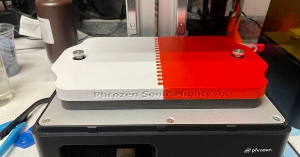 phrozen sonic mighty 4k vat lids zwoop download free stl model printablescom 3d models printers accessories sonicmighty4k 3d print model - Mito3D