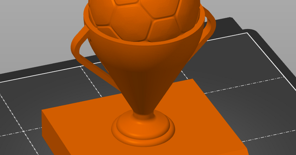 soccer trophy alex wgbarry03 download free stl model printablescom 3d models sports & outdoor football 3d print model - Mito3D