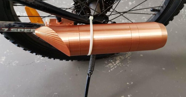 bicycle exhaust richmitch download free stl model printablescom 3d models sports & outdoor 3d print model - Mito3D