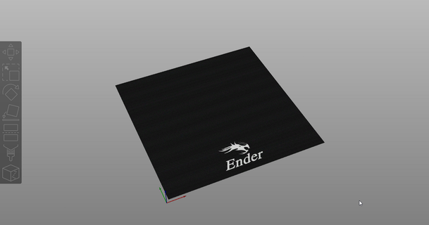 Ender 3 max Bett Textur Modell gaffer7773 za download frei stl Printablescom 3d Modelle Drucker Zubehör Bauplatte 3d print model - Mito3D