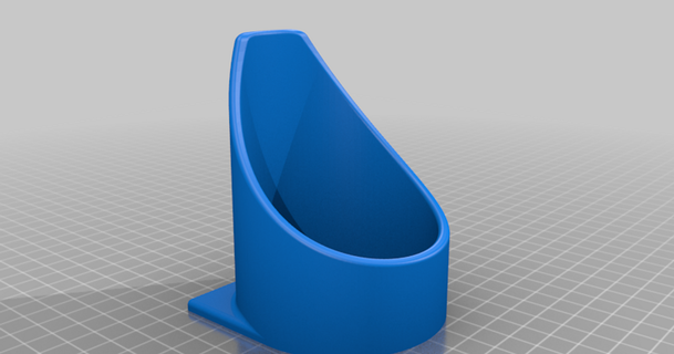 headboard cup holder trysil bed rhoboto download free stl model printablescom 3d models household house equipment cupholder fusion360 ikea 3d print model - Mito3D