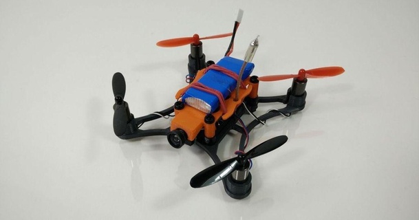 remix micro 105 fpv quadcopter - 85mm 7mm motors scisky ps915 download free stl model printablescom 3d models hobby & makers rc robotics 3d print model - Mito3D
