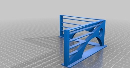 bridge overhang test marteinn - 3dp iceland download free stl model printablescom 3d models printers print 3d print model - Mito3D