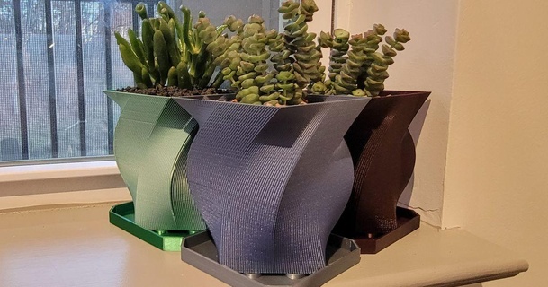 ekici tencere 1 drenaj sulu meyveler küçük bitkiler 4 res indir Bedava stl model printablescom 3d modeller ev halkı dış mekan Bahçe bitki 3d print model - Mito3D