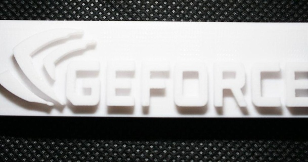 geforce Logo LED Kammer ryxxi download frei stl Modell Printablescom 3d Modelle Gadgets Computers 3d print model - Mito3D