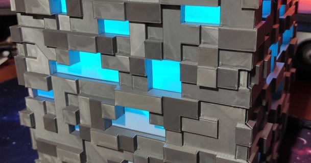 itx Minecraft cevher pc durum kılıf mjjoaquin indir Bedava stl model printablescom 3d modeller gadget'lar bilgisayarlar atx inşa etmek bilgisayar zanaat özel 3d print model - Mito3D