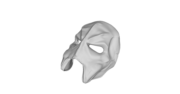 Stra ideal maska sonhos baixar livre stl modelo printablescom 3d modelos fantasias acessórios máscaras cosplay traje fantasma Bruxas 3d print model - Mito3D