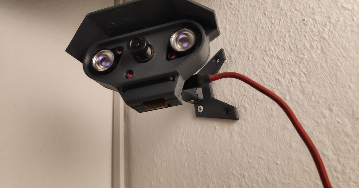 raspi cortar seguridad cámara lenne0815 descargar gratis stl modelo imprimiblescom 3d modelos casa equipo asistente hogar motioneye raspberrypi frambuesa pi cero 3D print model - Mito3D