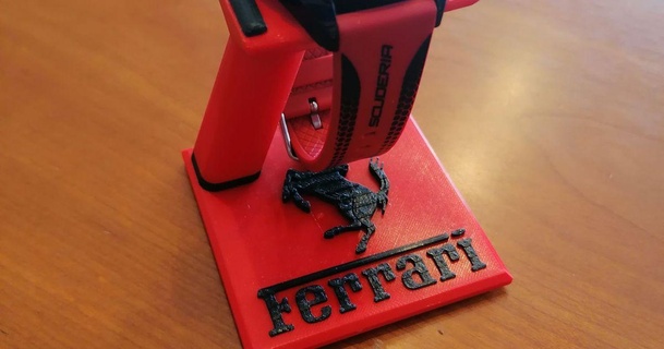 Ferrari regarder supporter rui Télécharger libre stl modèle imprimablescom 3d modèles mode accessoires 3d print model - Mito3D