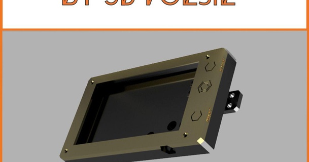 paneldue 7i Cas gaine 3d poèmes Télécharger libre stl modèle imprimablescom modèles imprimantes mises niveau paneldue7i panelduecase 3d print model - Mito3D