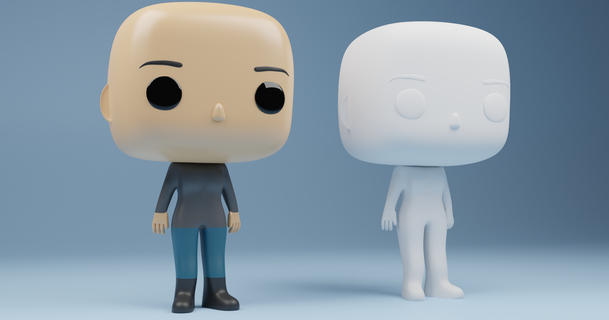 female customisable funko pop template oliver pumera download free stl model printablescom 3d models toys & games action figures statues funkopop funkopopfigurine popfunko 3d print model - Mito3D