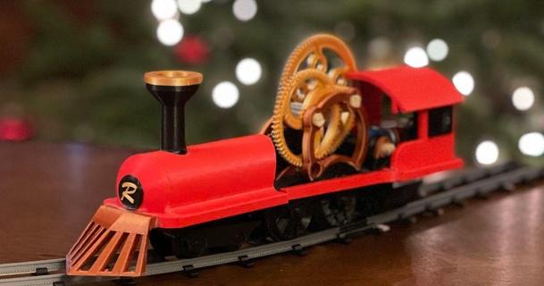 Roosevelt ekspres işleyen tren Ayarlamak csh indir Bedava stl model printablescom 3d modeller oyuncaklar oyunlar Araçlar Noel dişliler tatil lokomotif Motorlu 3d print model - Mito3D